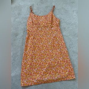 floral pattern dress